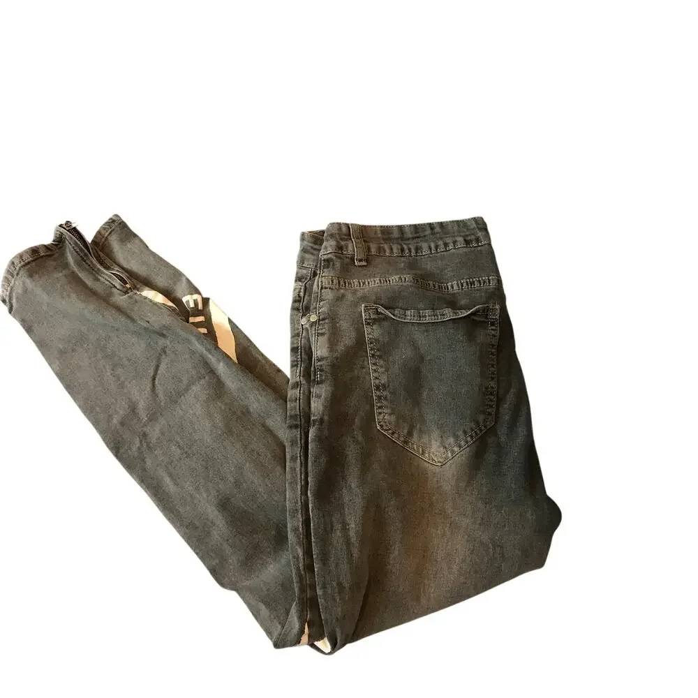 ROMWE Euphoria Streetwear Jeans 32x29 (Medium) - Picture 2 of 9